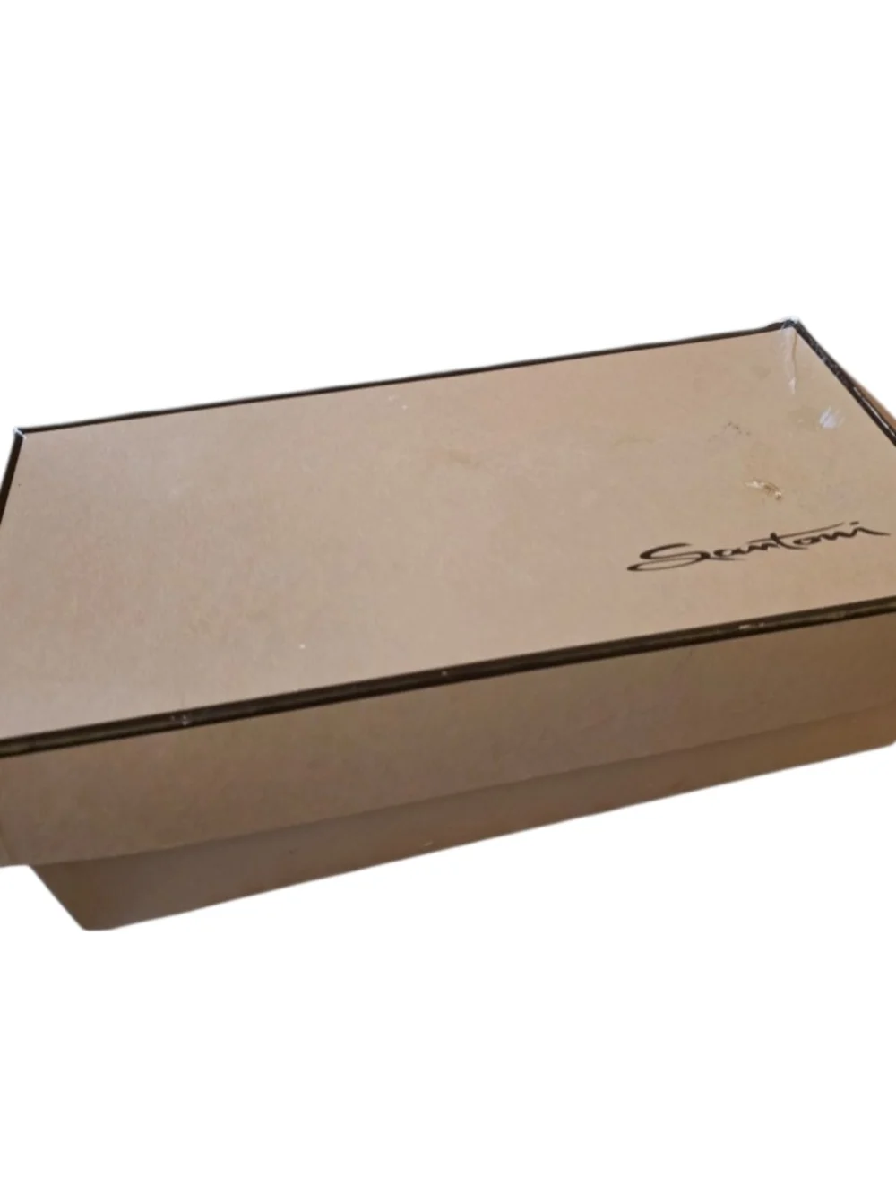 Santoni Burgundy Italian Tasseled Kilted Men's Loafers Size 9.5 Box & Dust Bags - Picture 4 of 5